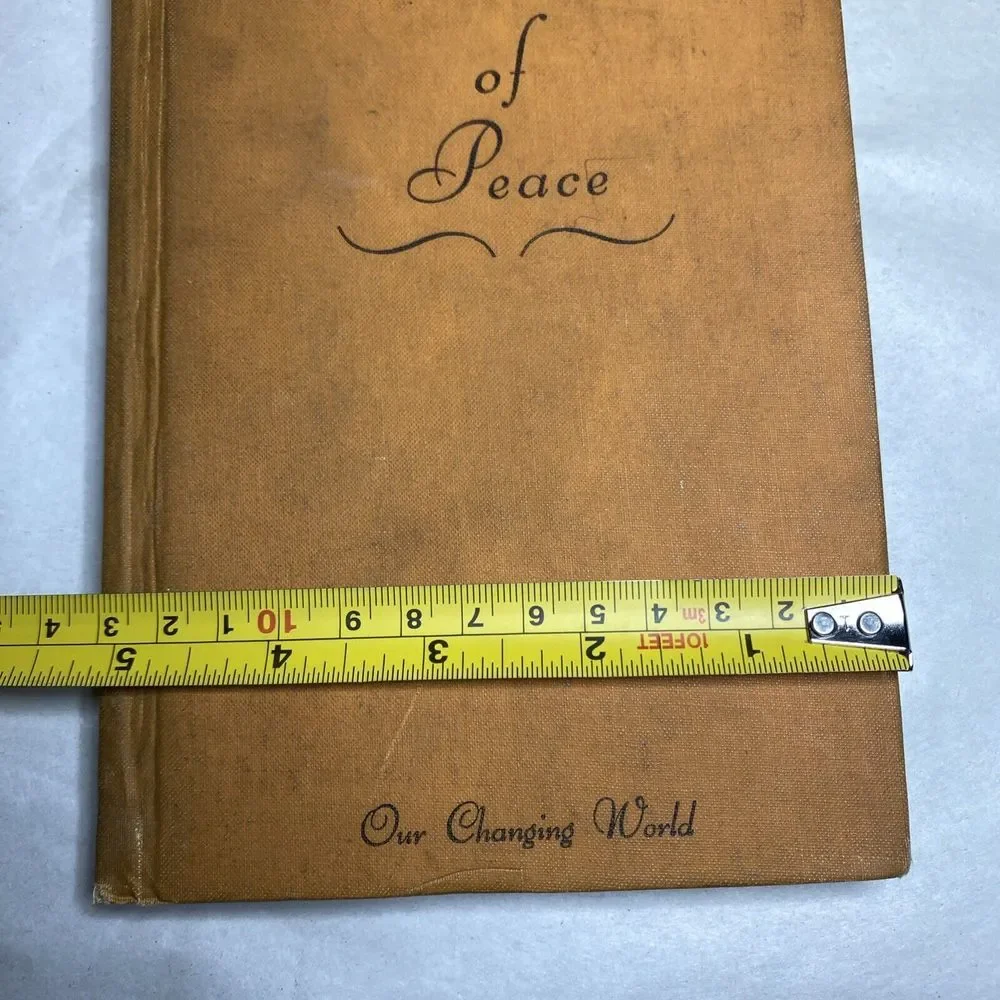 Victors Of Peace By Arthur‎ Quiller-Couch Our Changing World 1937 HTF READ